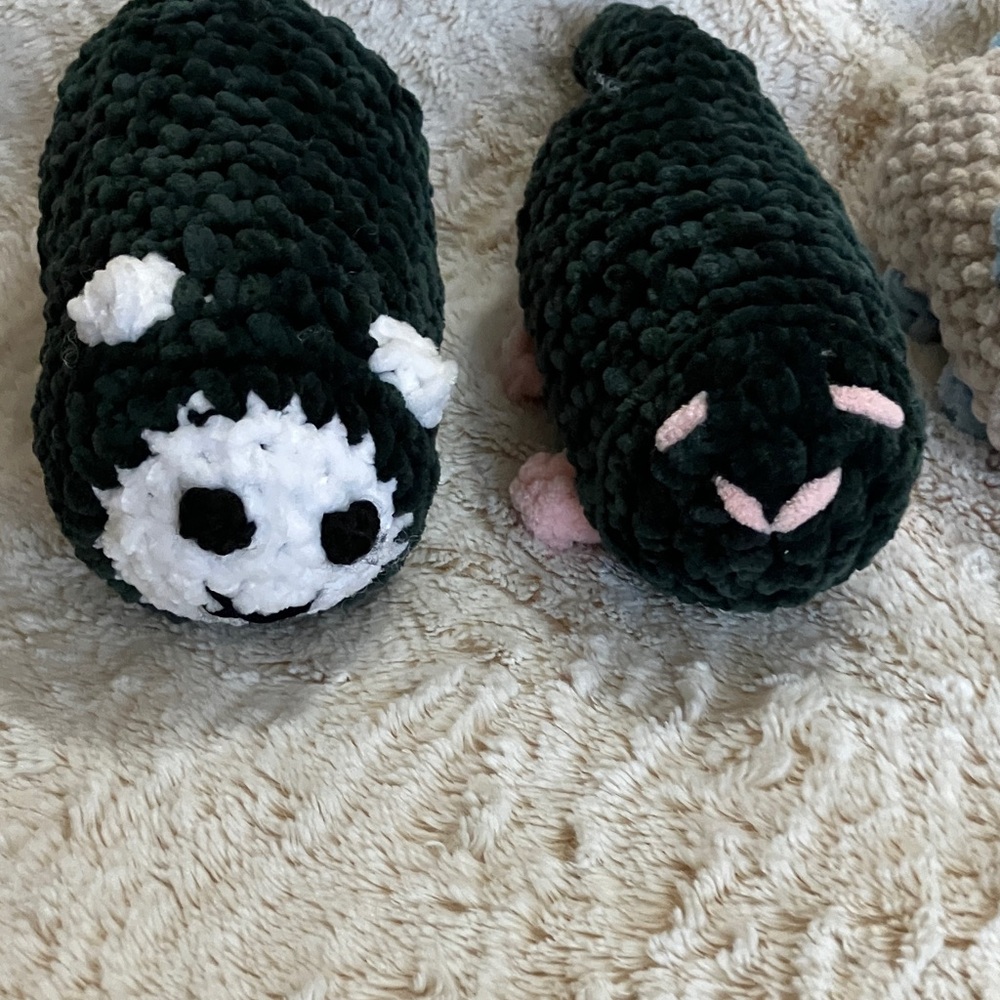 Child’s Stuffed Toy. Priced separately at $23.00. Hand crocheted. New.